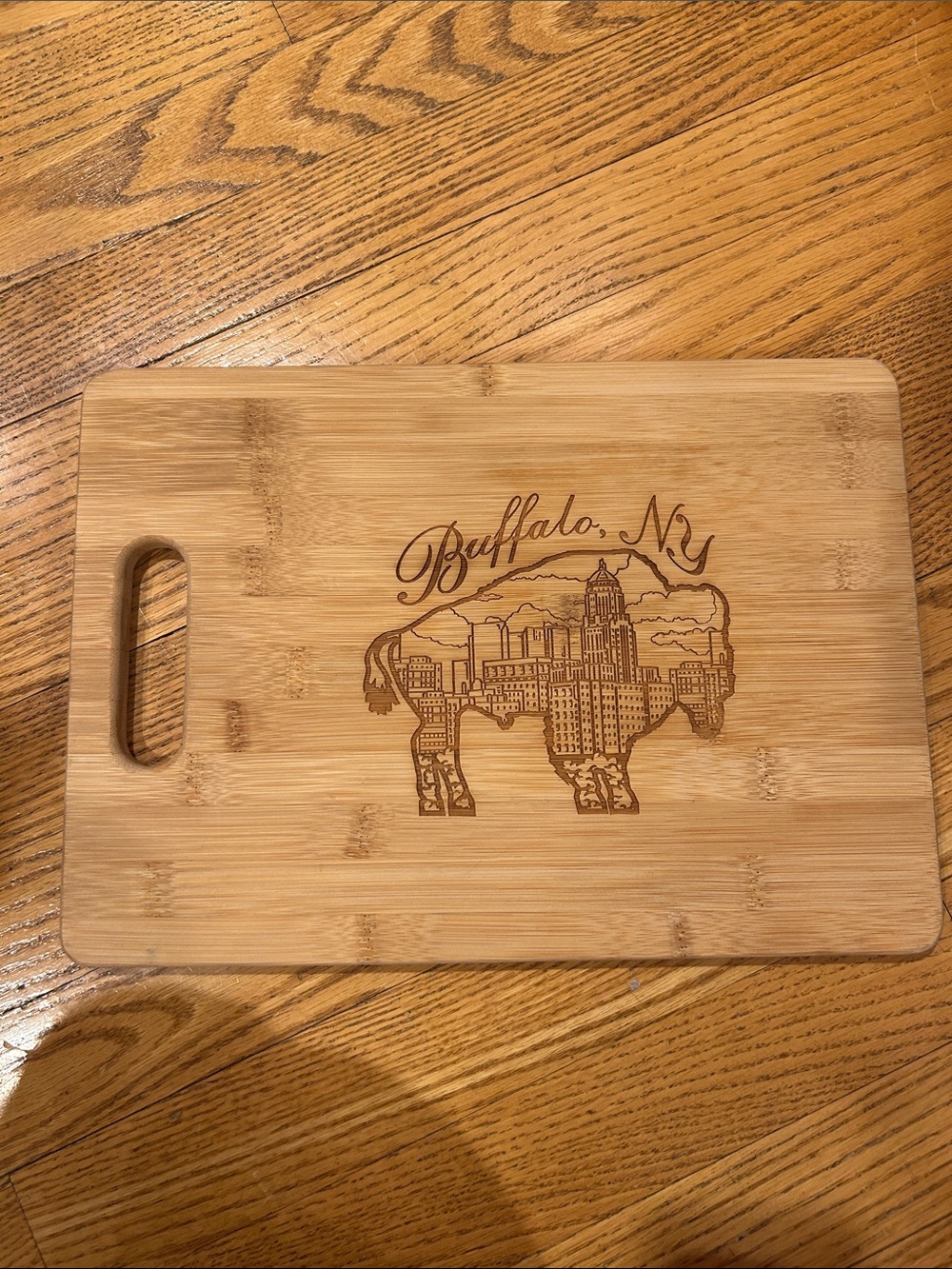 Buffalo NY Wooden Cutting Board